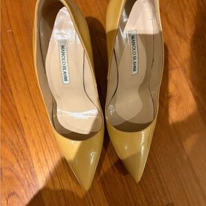 Manolo Blahnik patent leather heels